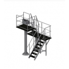 Stationary hanging platform 